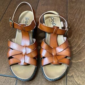 Pop Comfort fit heeled sandals EUC